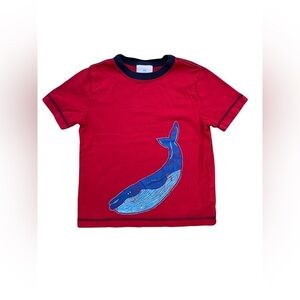Hanna Andersson Size 100, 4, Whale Graphic Tee